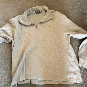 Polo by Ralph Lauren Light Green Zip-Up Sweater